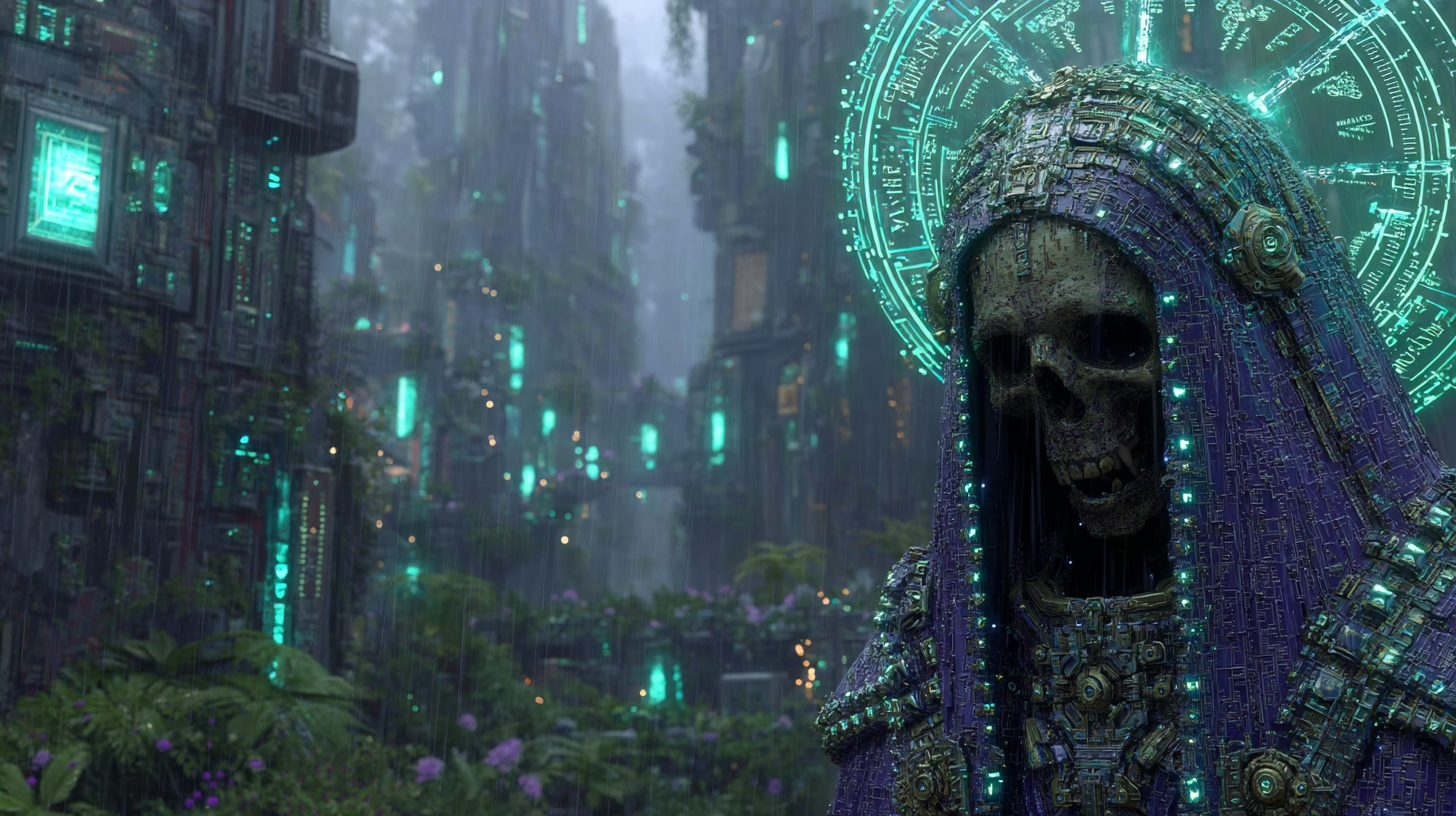 A Lich in Neon Babylon