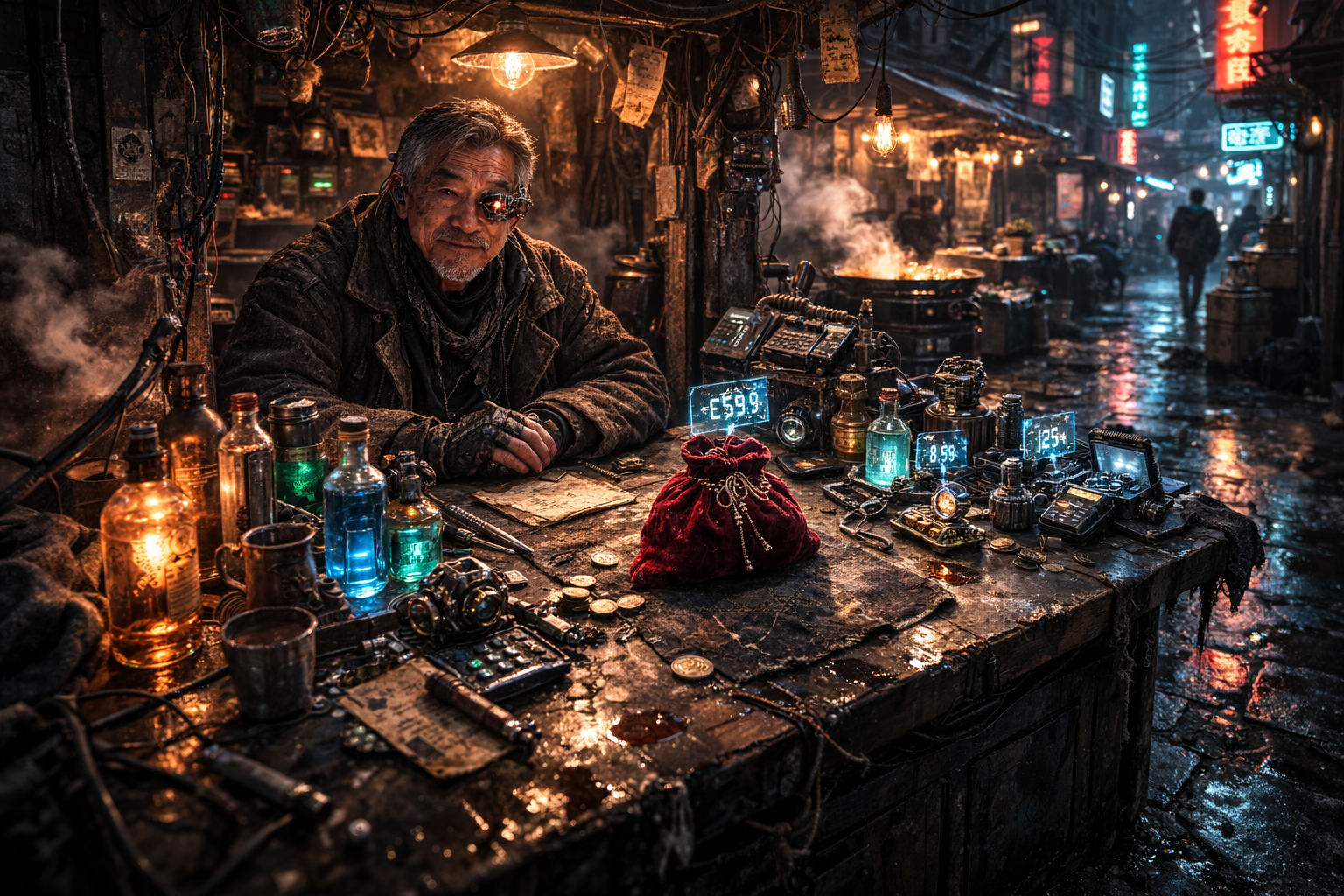 Mad Yuen Street Vendor