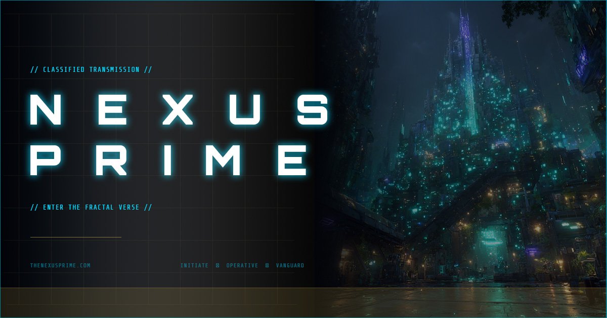 Nexus Prime | Cyberpunk Fiction Universe & Membership