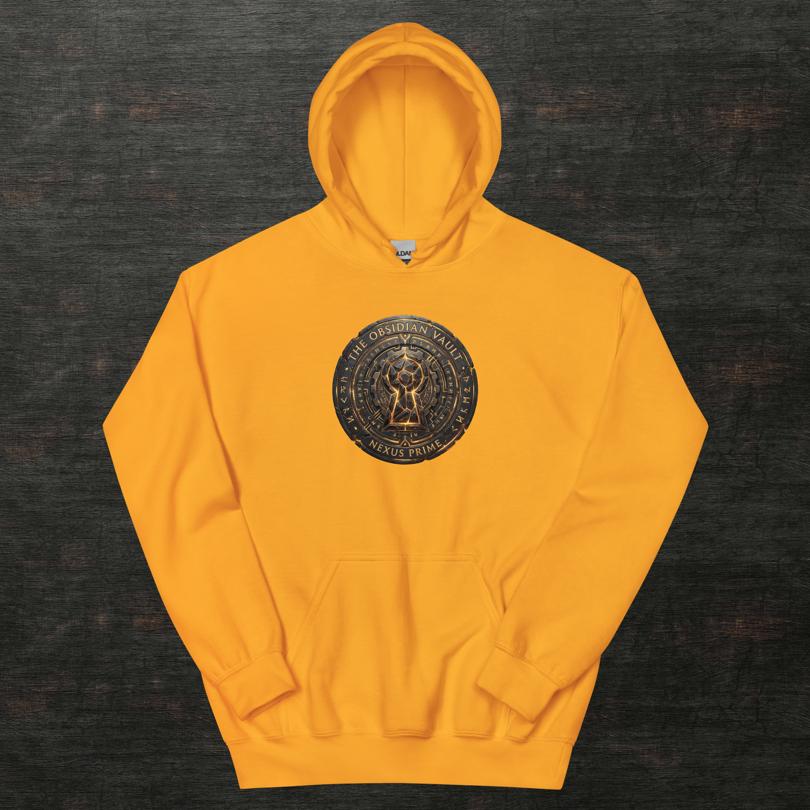 Obsidian Vault Seal Hoodie